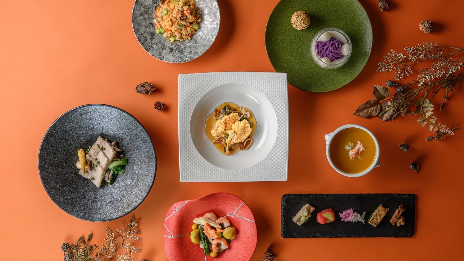 モダンチャーニーズのフルコースディナー〜Autumn〜＜2食付き＞