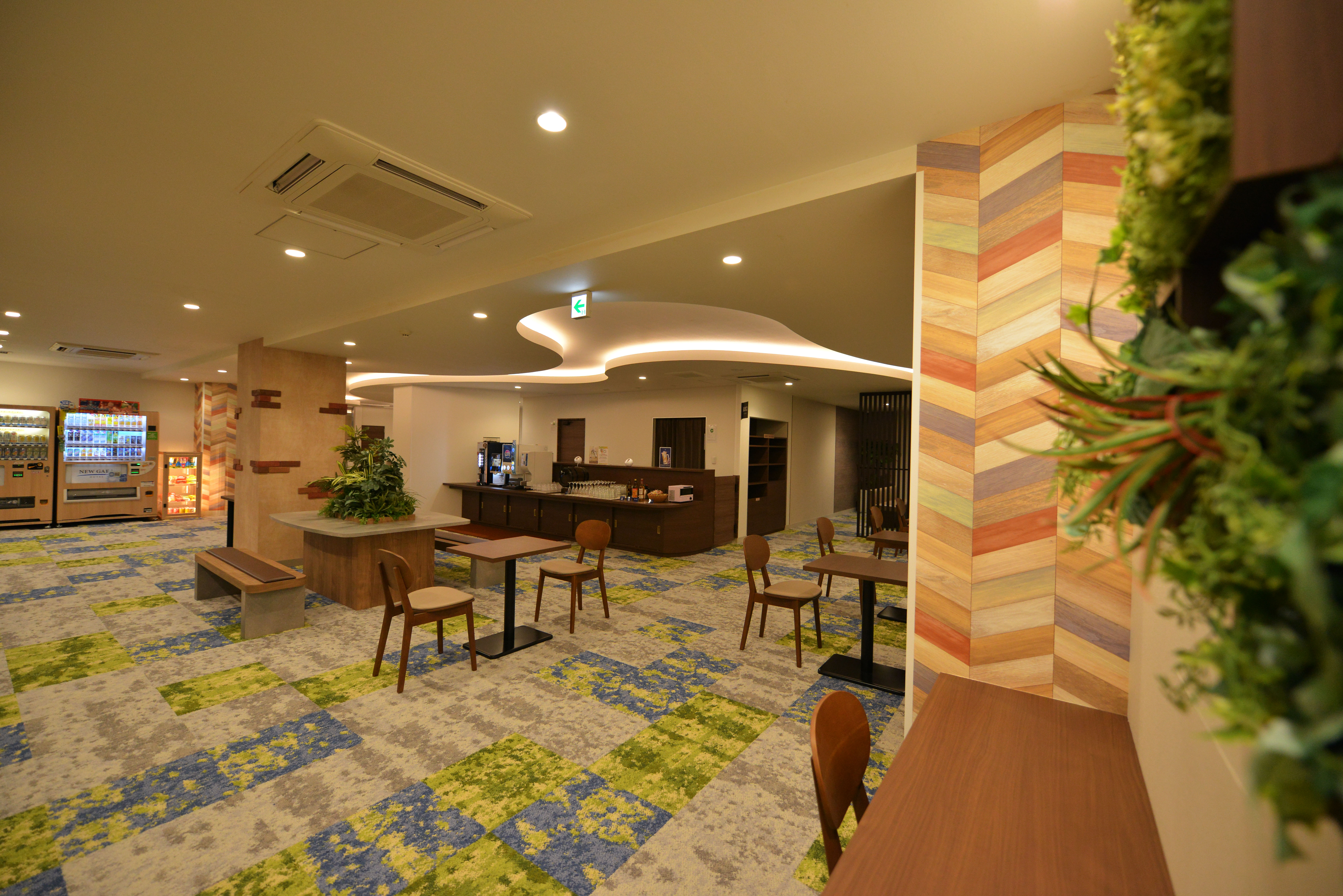 宿泊者専用ラウンジ