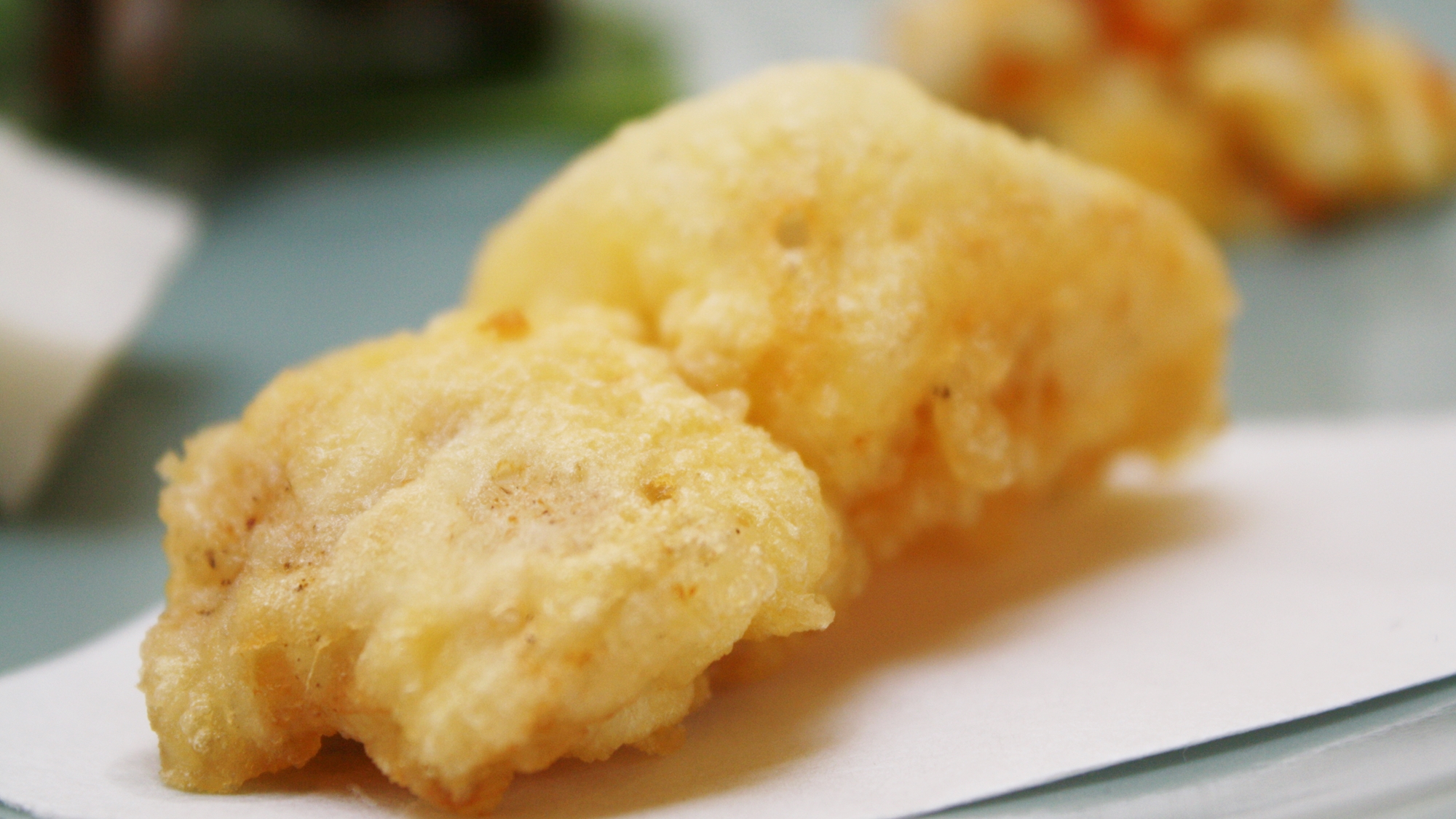 *ふぐコース一例／ふぐの天ぷら