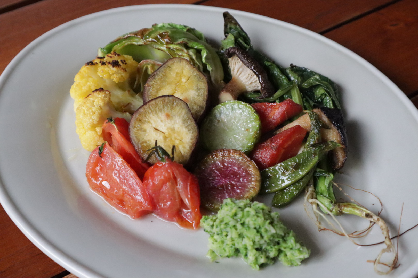 ディナーコースの一例