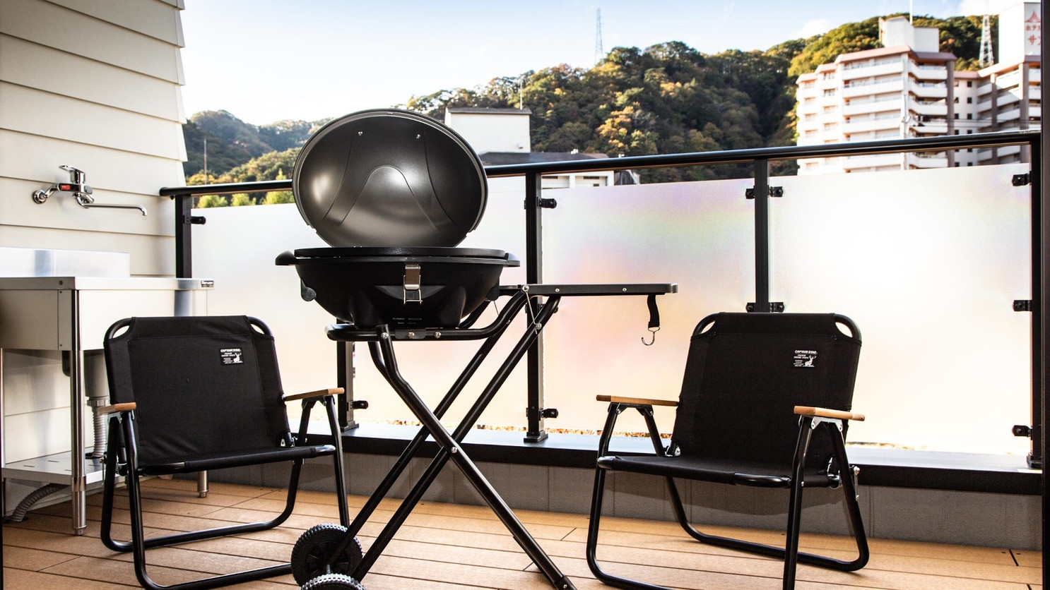 ★休日いぬ部でも紹介★ワンちゃんと一緒に旅を満喫！半露天風呂＆BBQテラス完備の客室／素泊まり