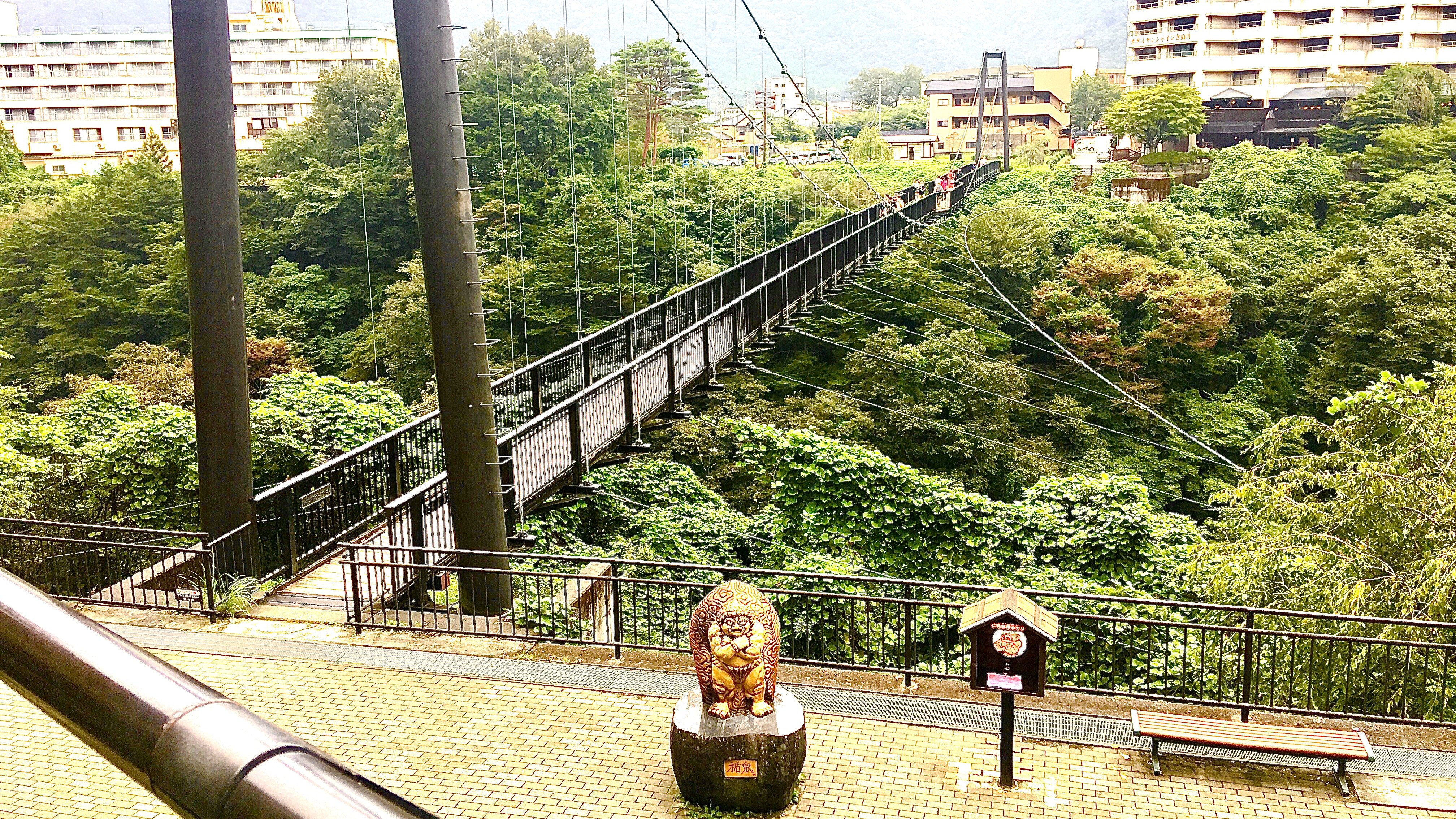 【周辺観光】鬼怒川楯岩大吊橋