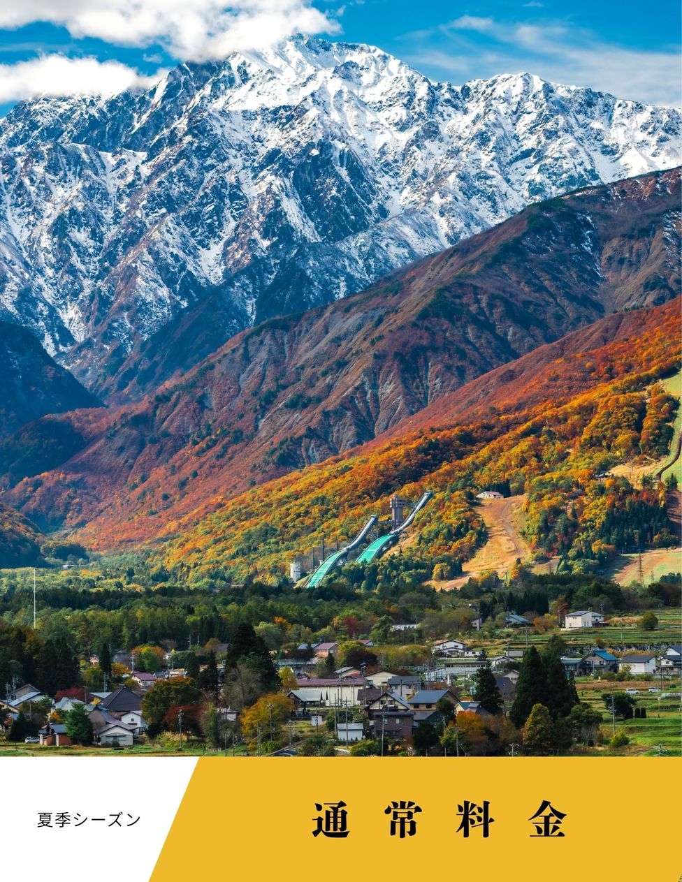 【通常料金】人気の白馬・和田野エリア　プライベートログ調ハウス【素泊】