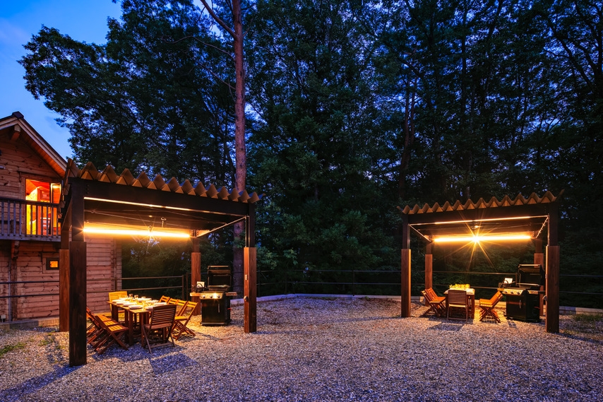 【通常料金】人気の白馬・和田野エリア　プライベートログ調ハウス【素泊】