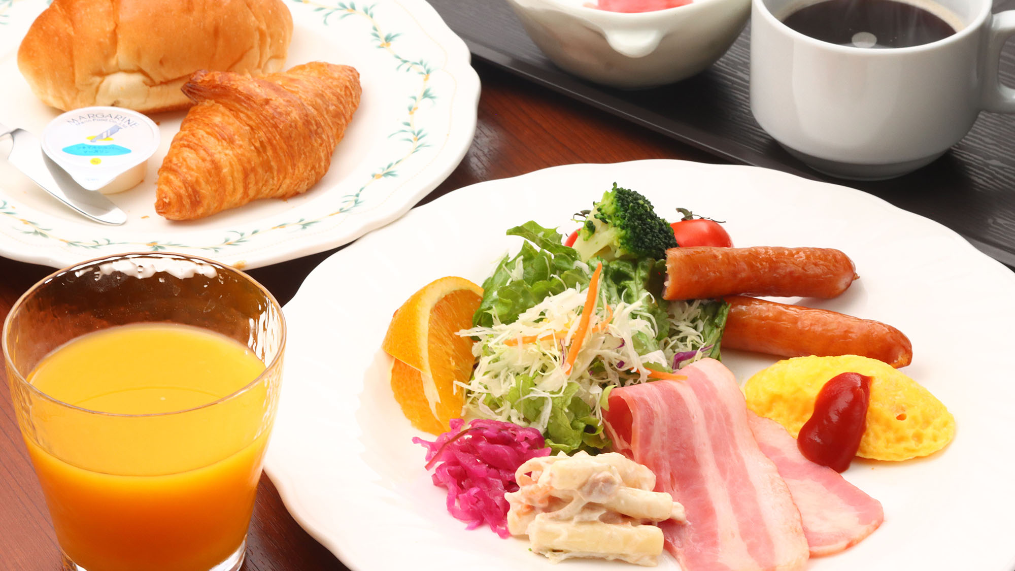 【朝食バイキング】 