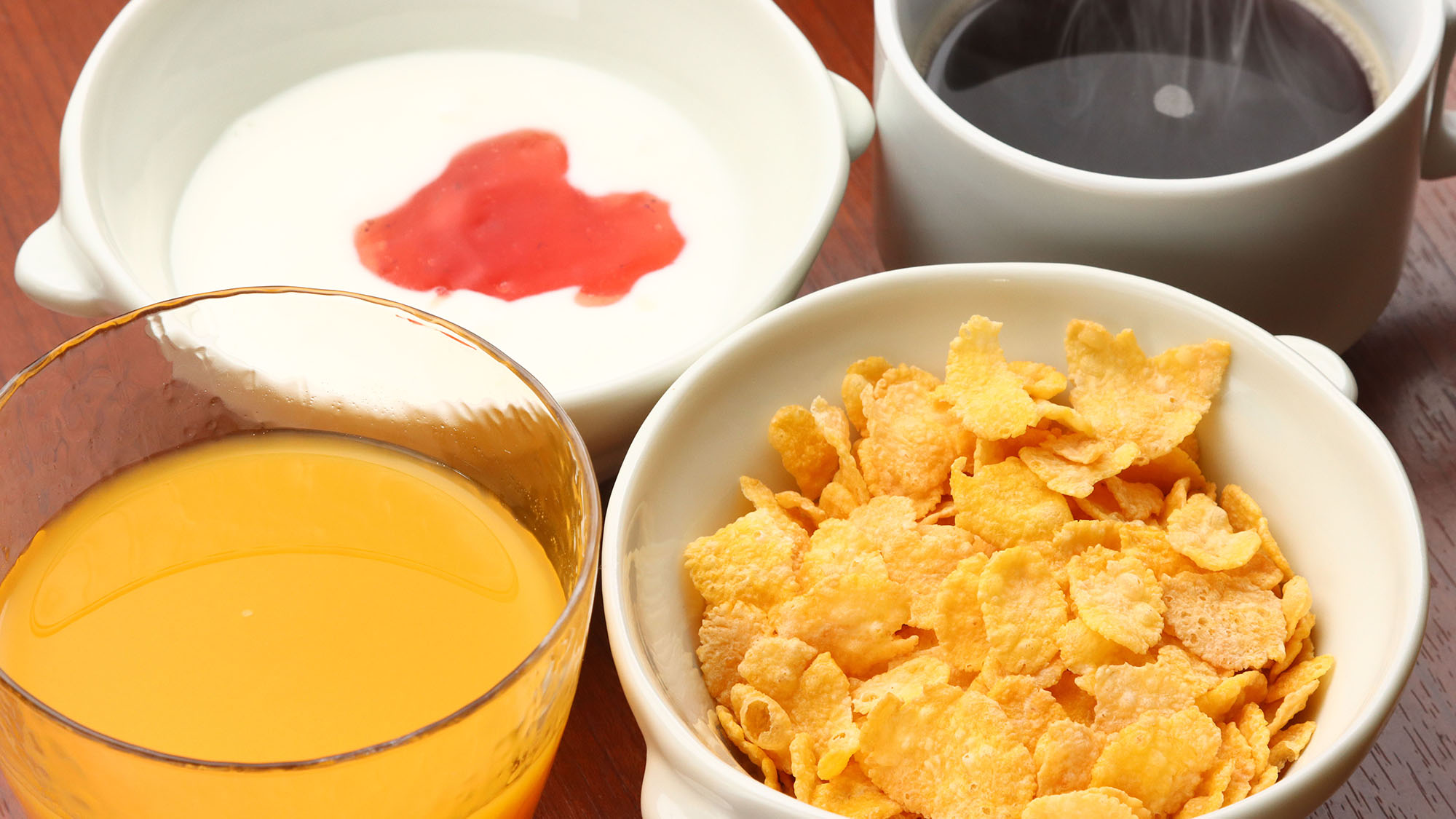 【朝食バイキング】 