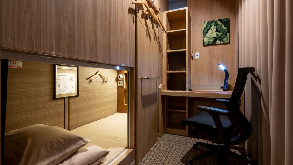 【カプセル】半個室型プライベートカプセル