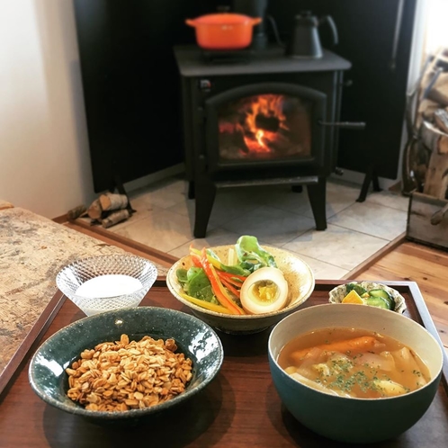 カフェの軽食