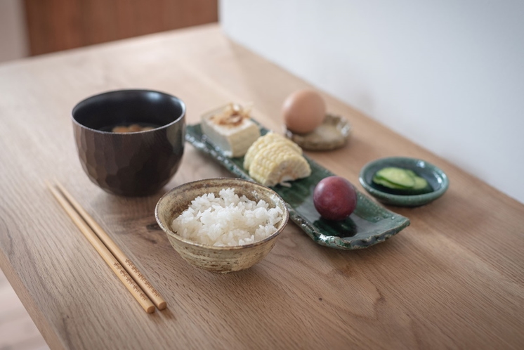 ご朝食（和）の一例