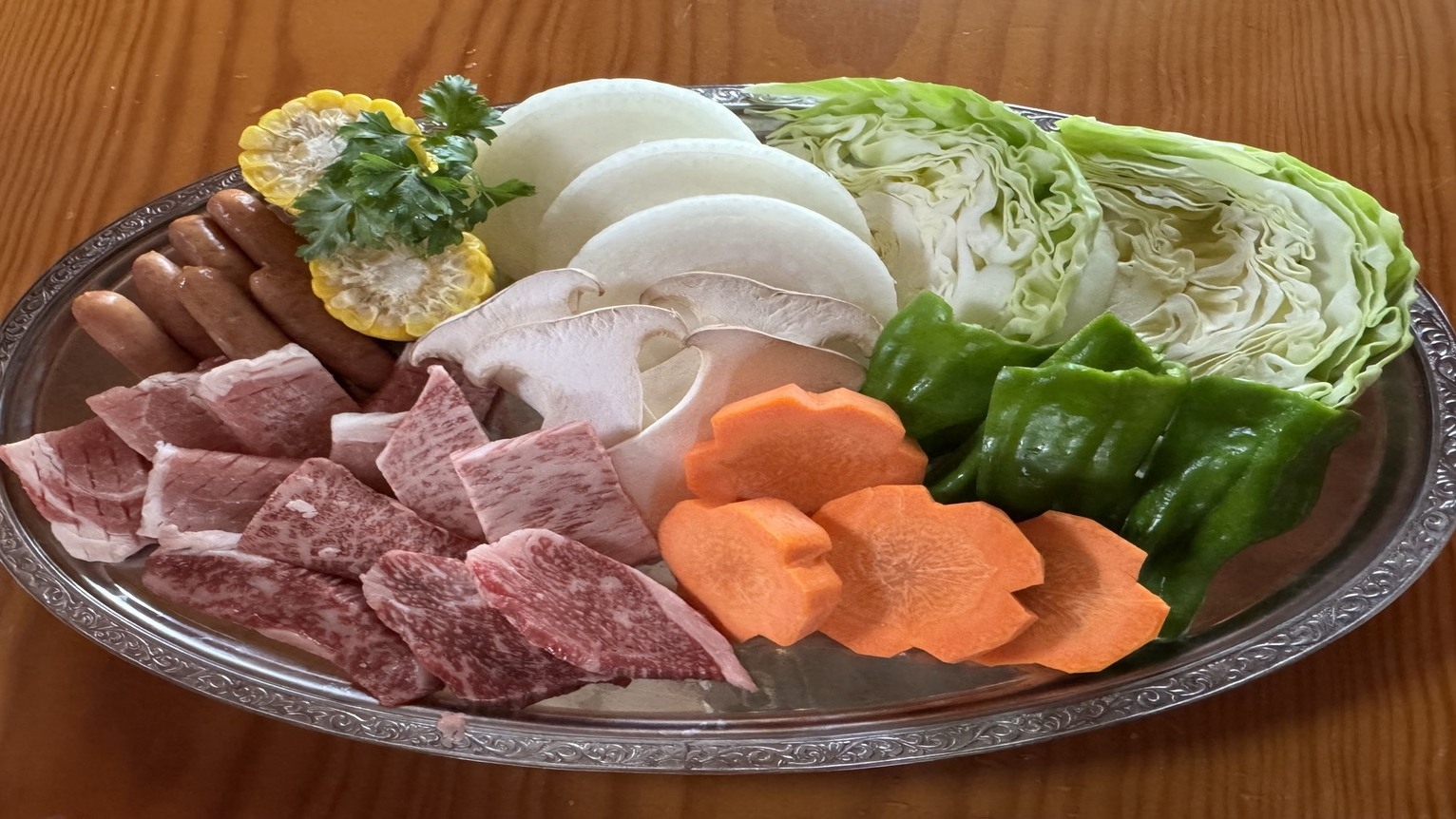 【７月限定】【食材付きバーベキュー】”信州牛・和豚のBBQ“★コンロセット付♪特別価格！お得な直前割
