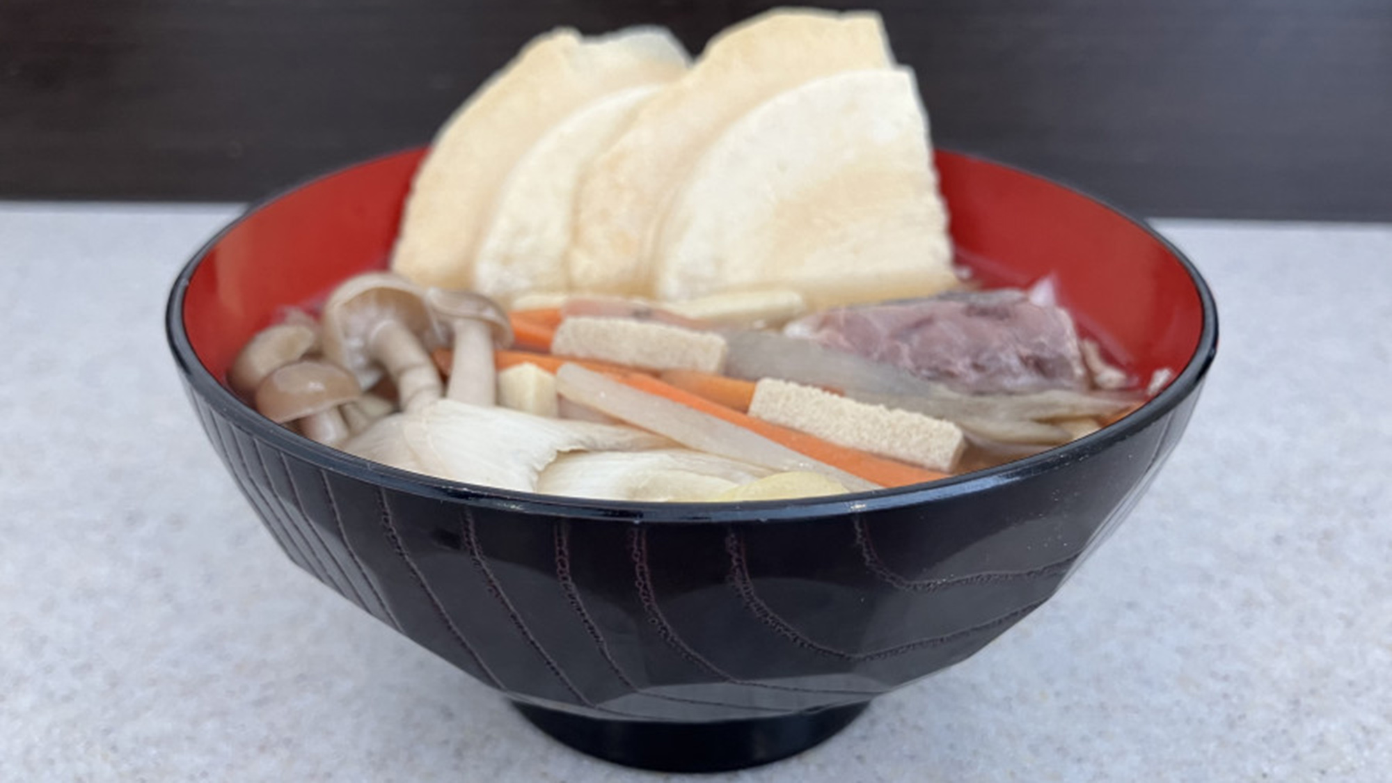 せんべい汁