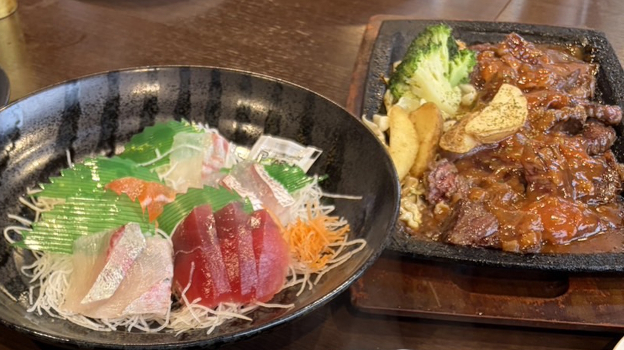 【FISHING VILLA】レストラン・ルボンヌとのコラボ♪オリジナルコースで夕食を楽しむ