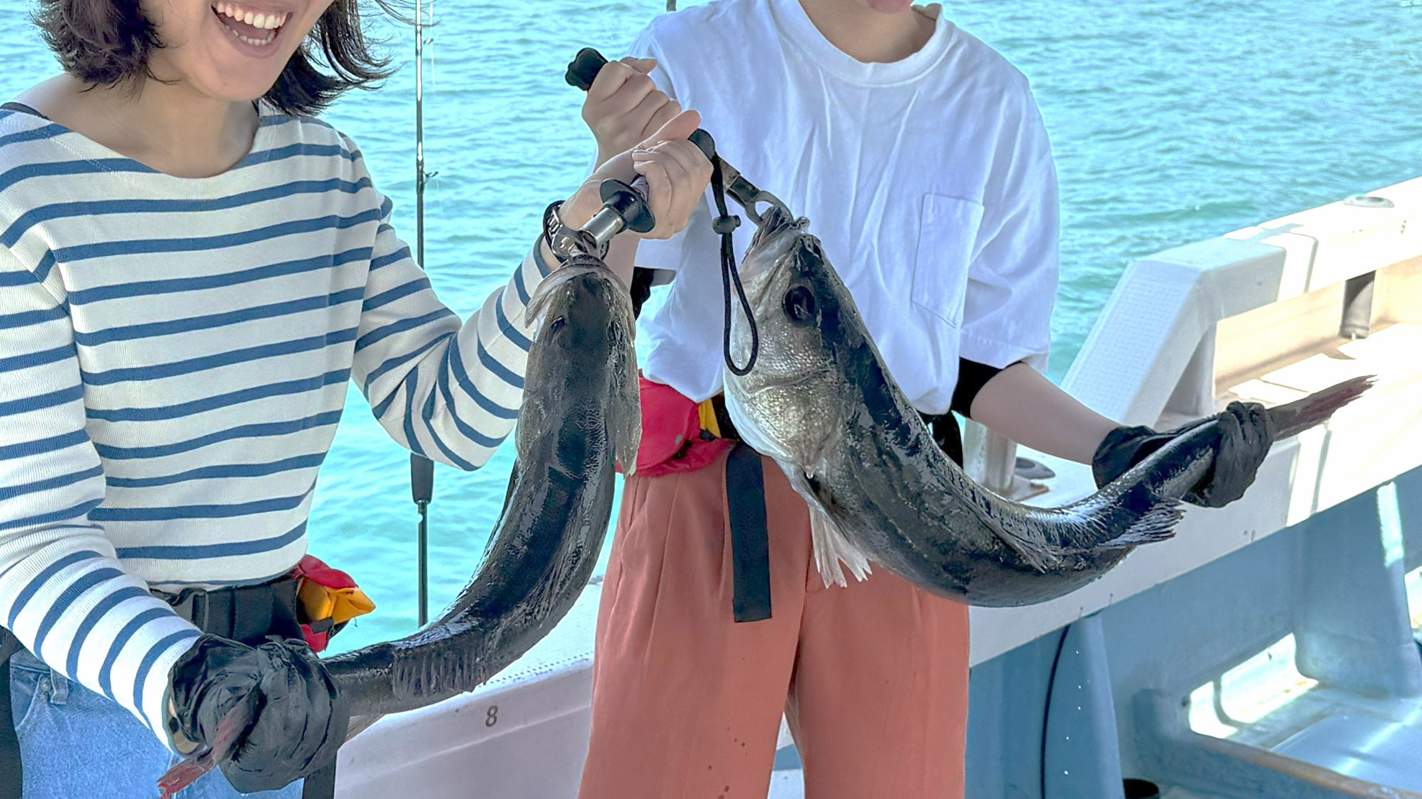 大物も狙える♪初心者でも安心の船釣り体験！