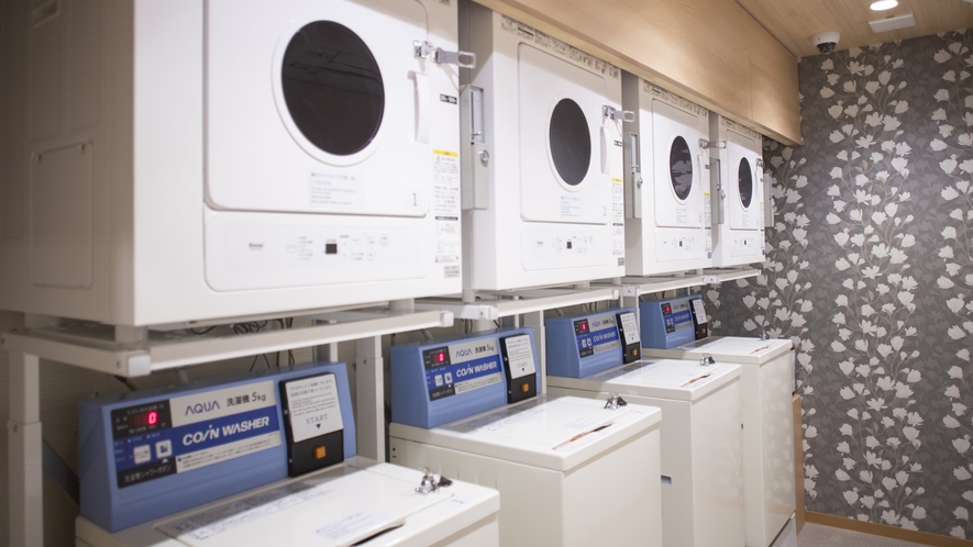 【サービス】コインランドリー（1階）洗濯機無料・乾燥機20分100円