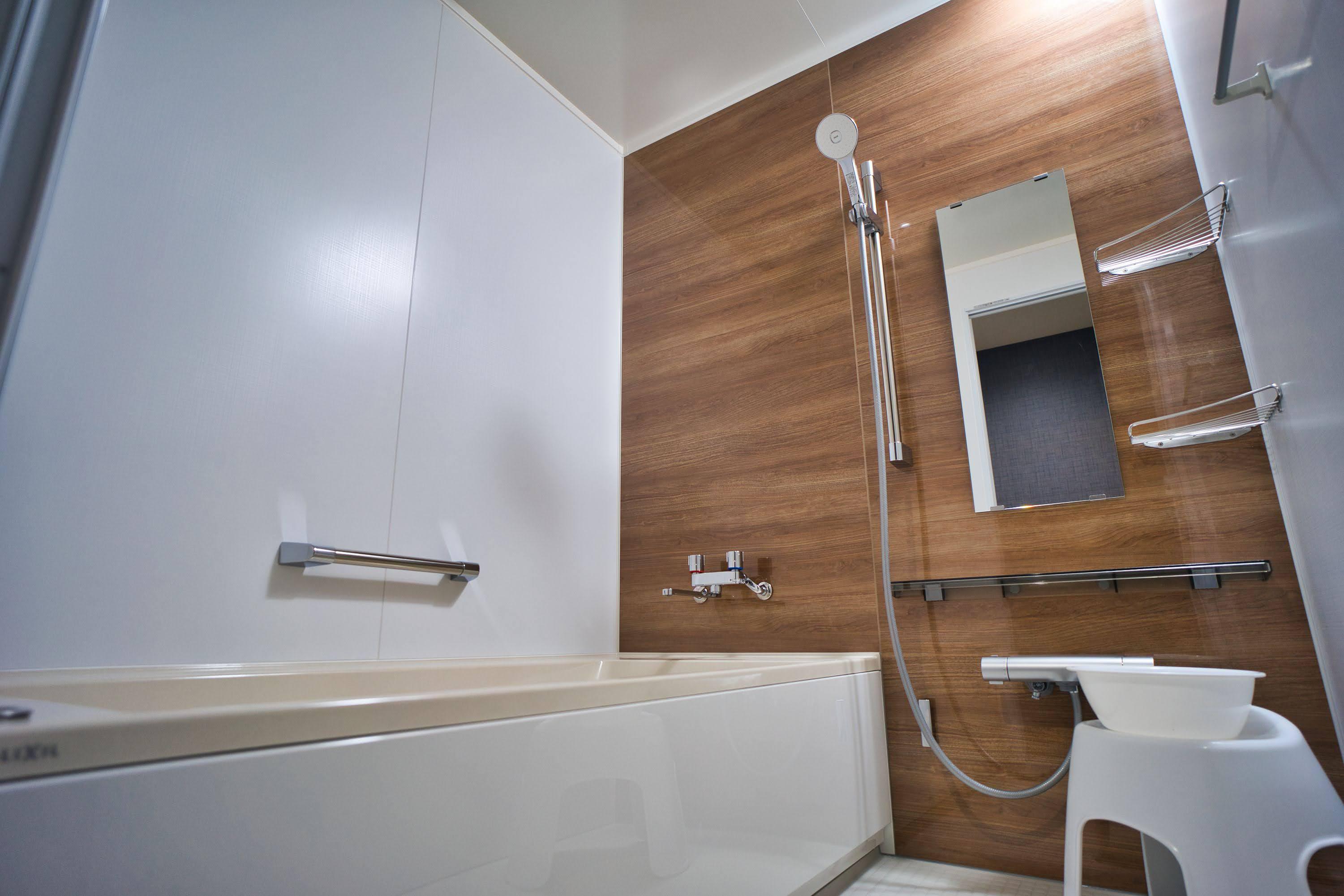 客室内にお風呂完備