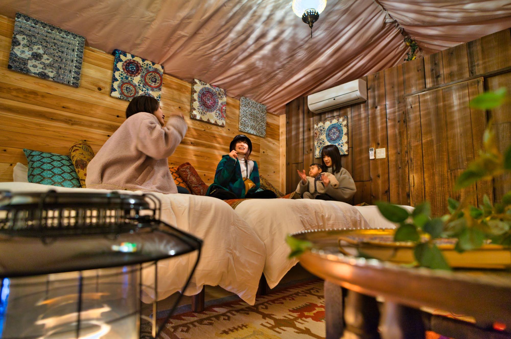 グランピングテント