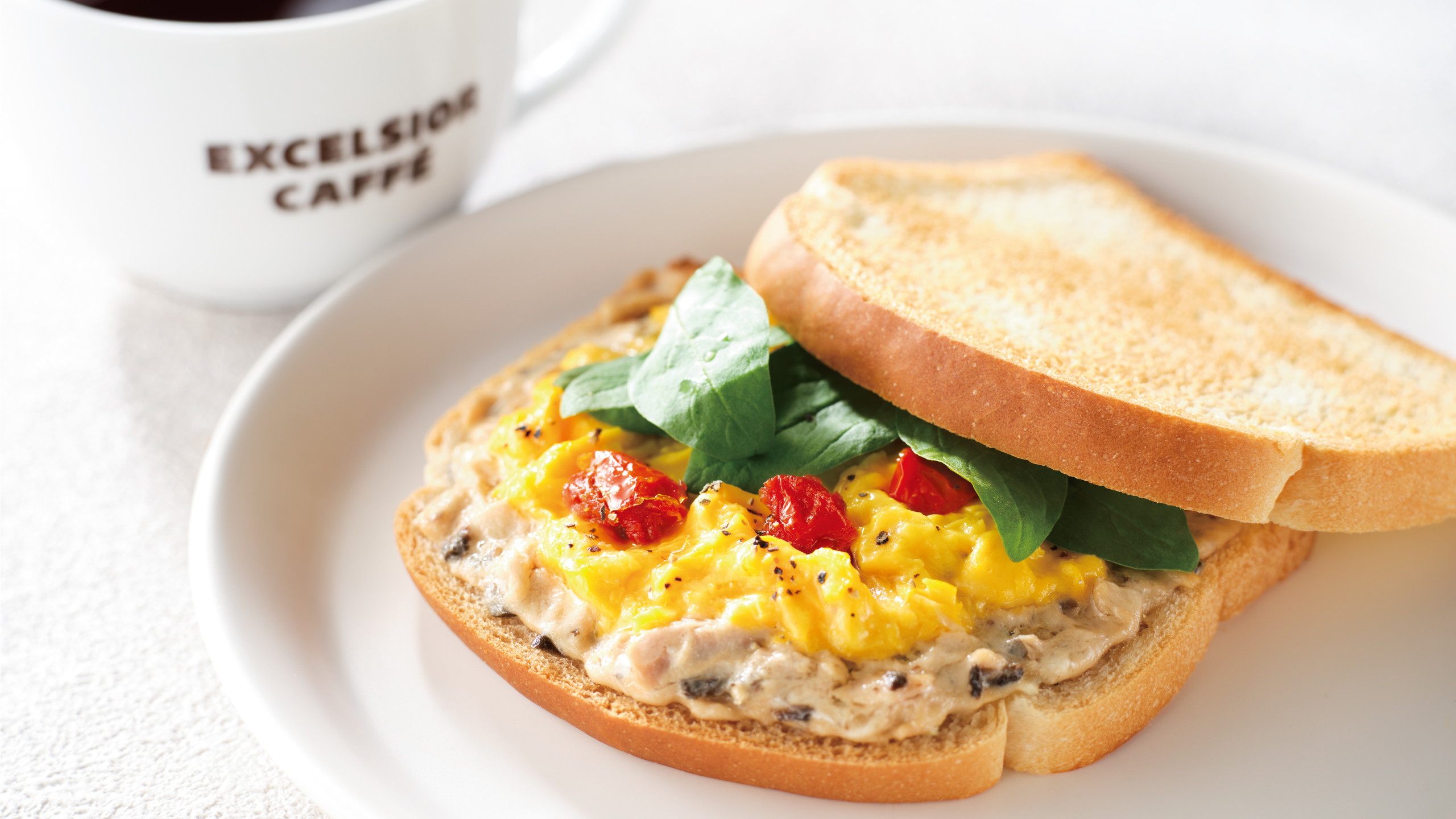 モーニングA：ツナタプナード＆スクランブルエッグ