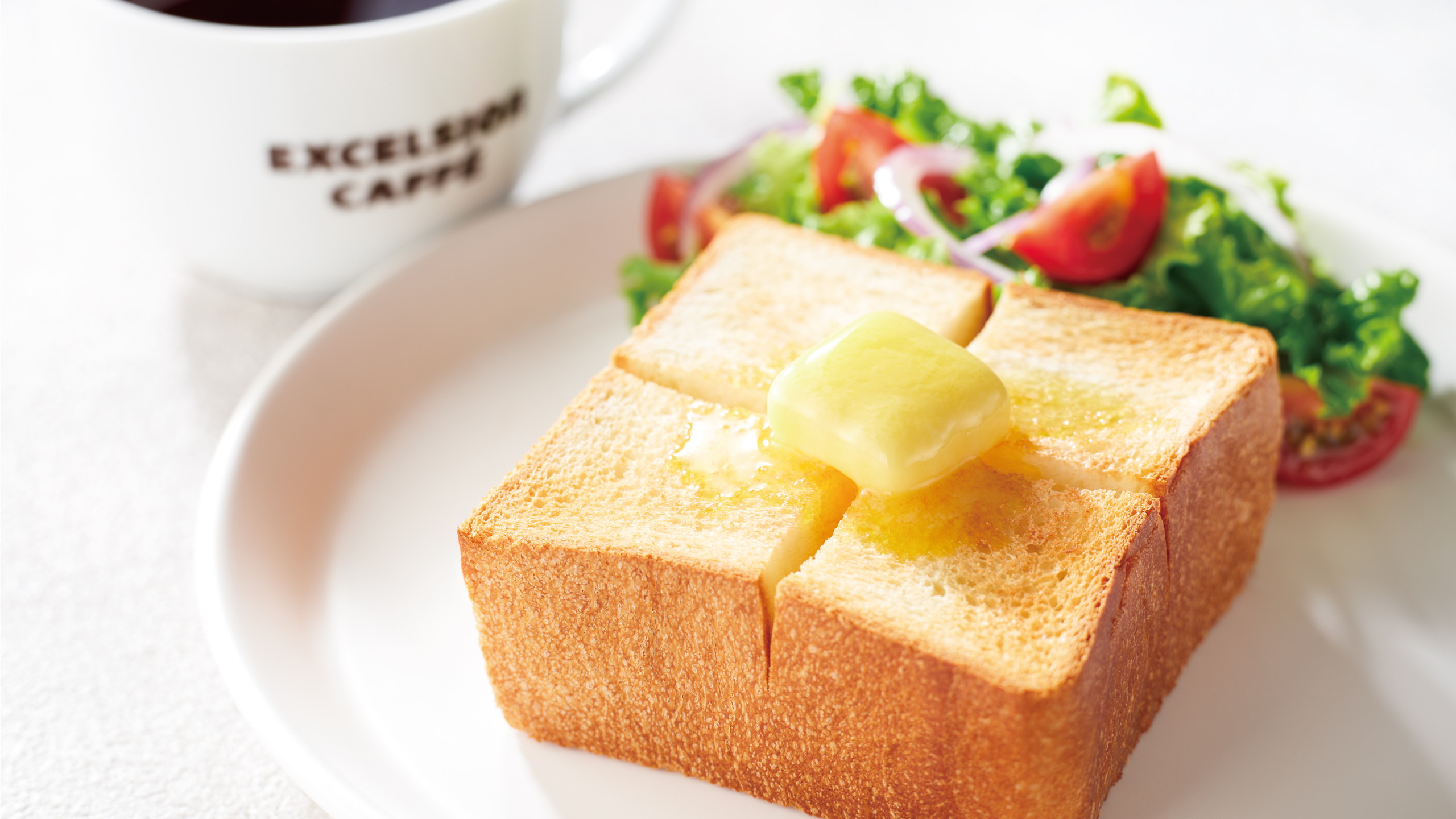 モーニングC：厚切りトーストプレート