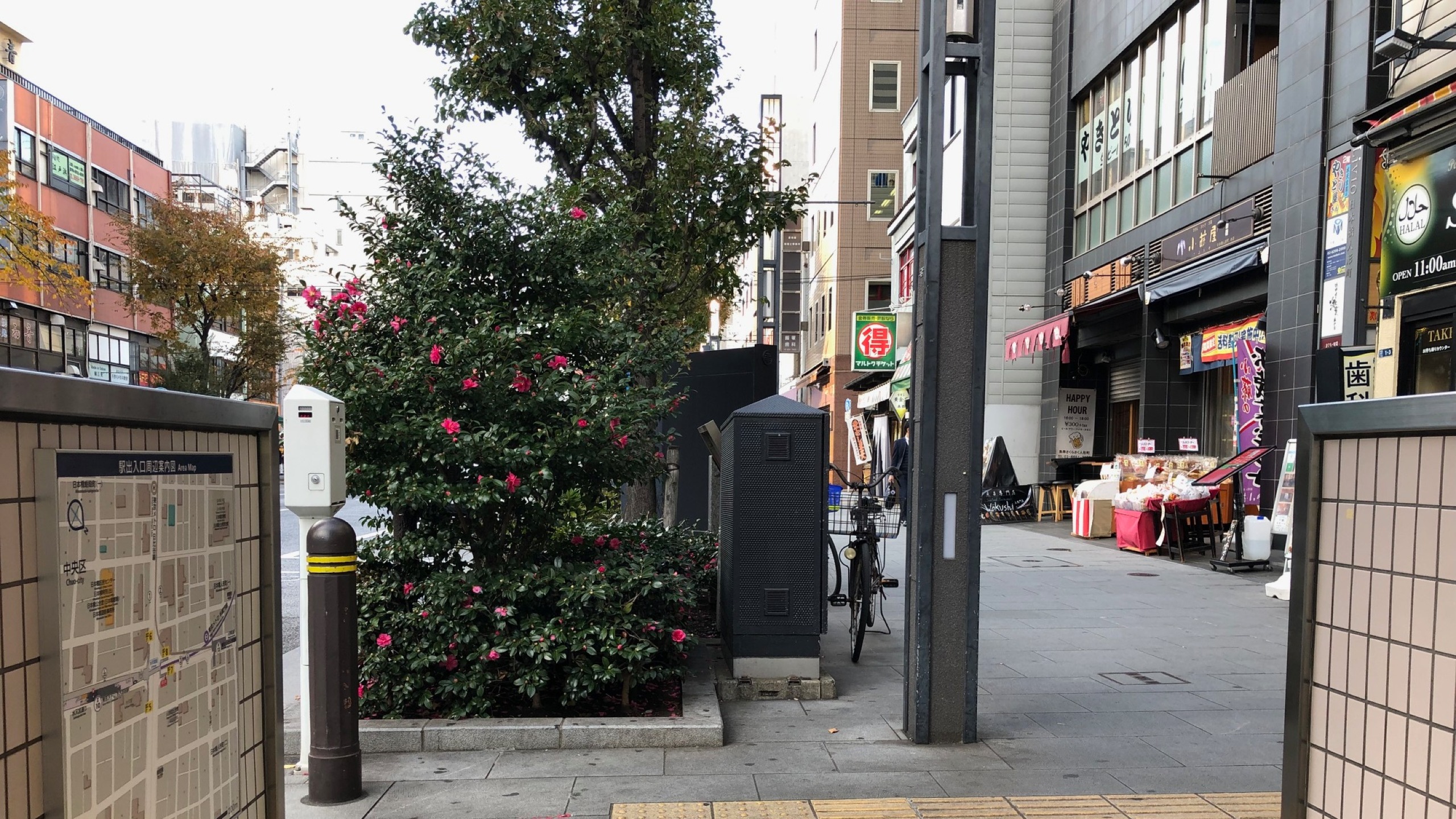 道案内 水天宮前駅7番①