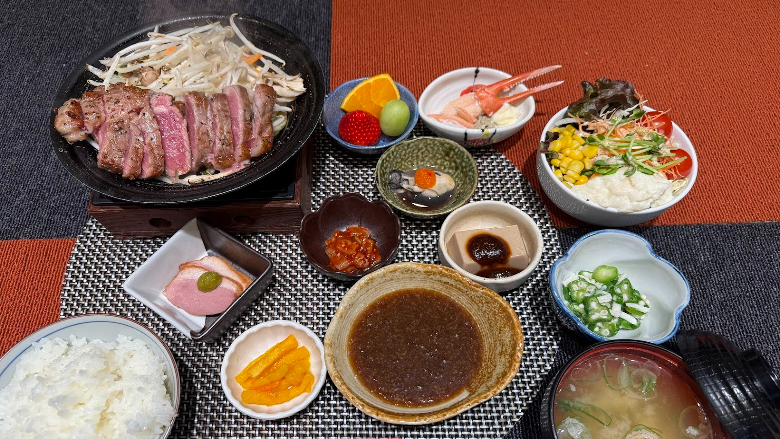 牛ステーキ御膳