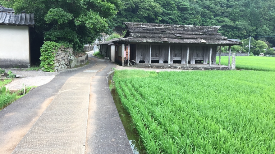 椎根の石屋根倉庫