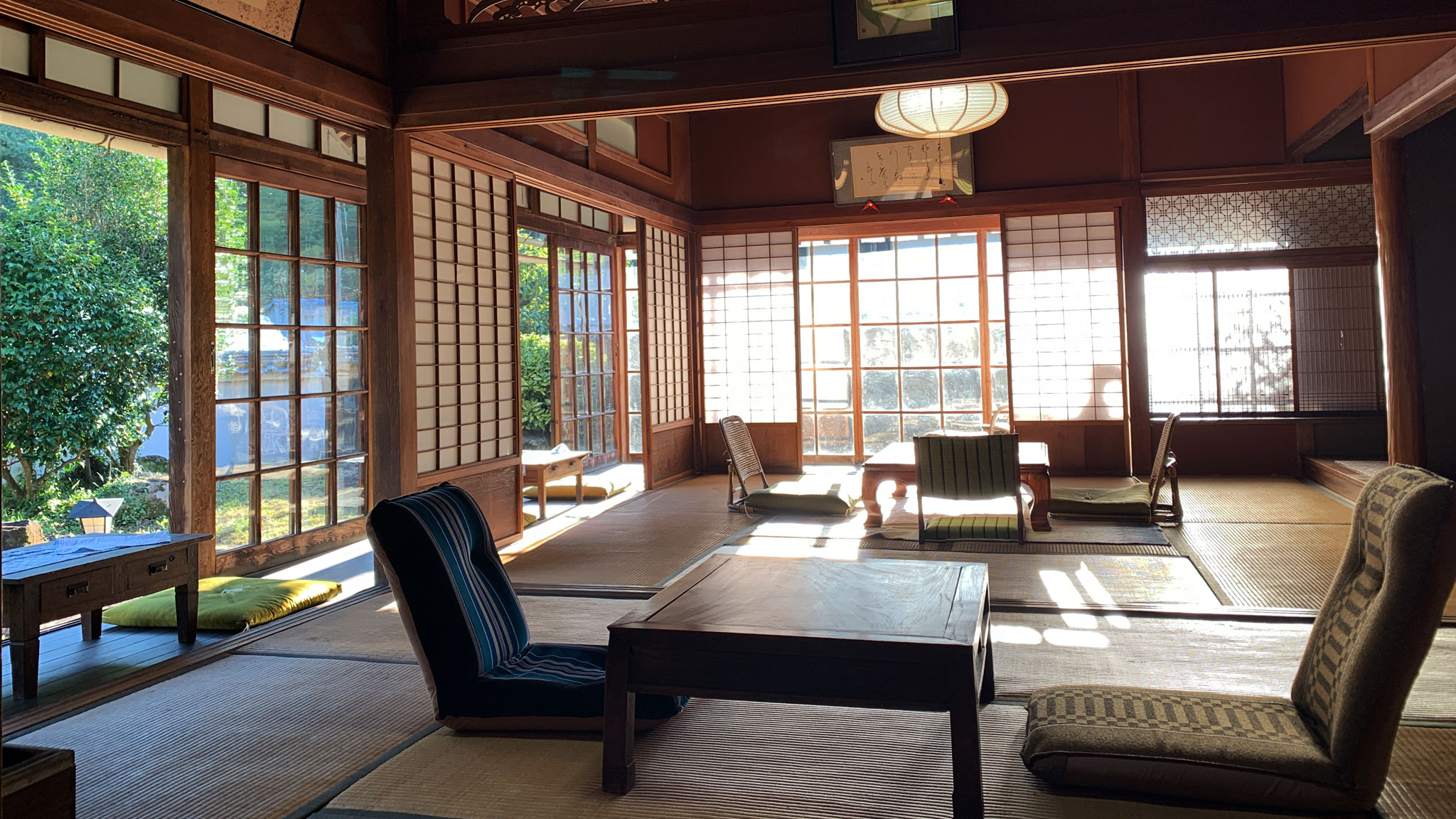 昔ながらの畳の居間です。