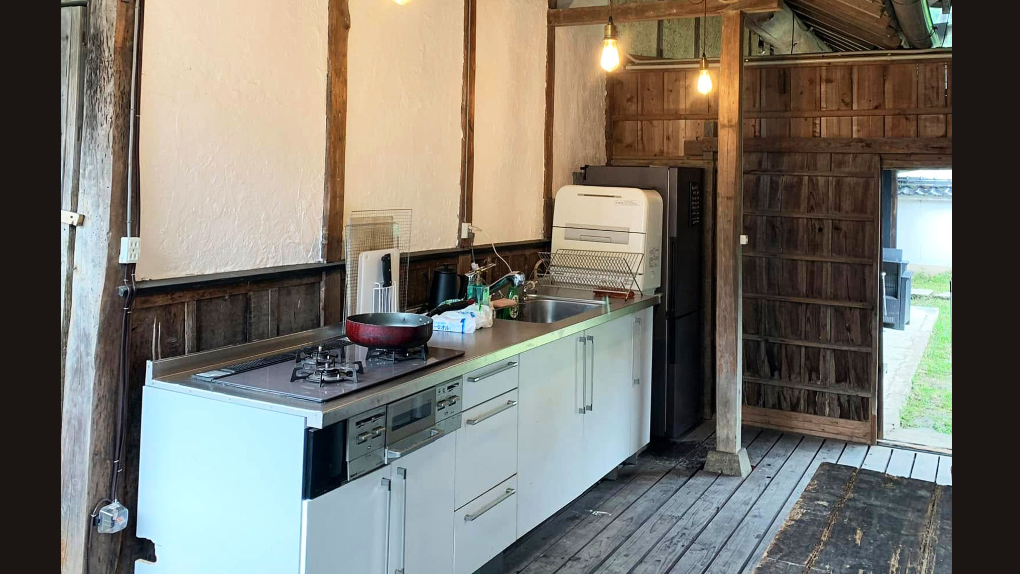 アウトドアキッチン