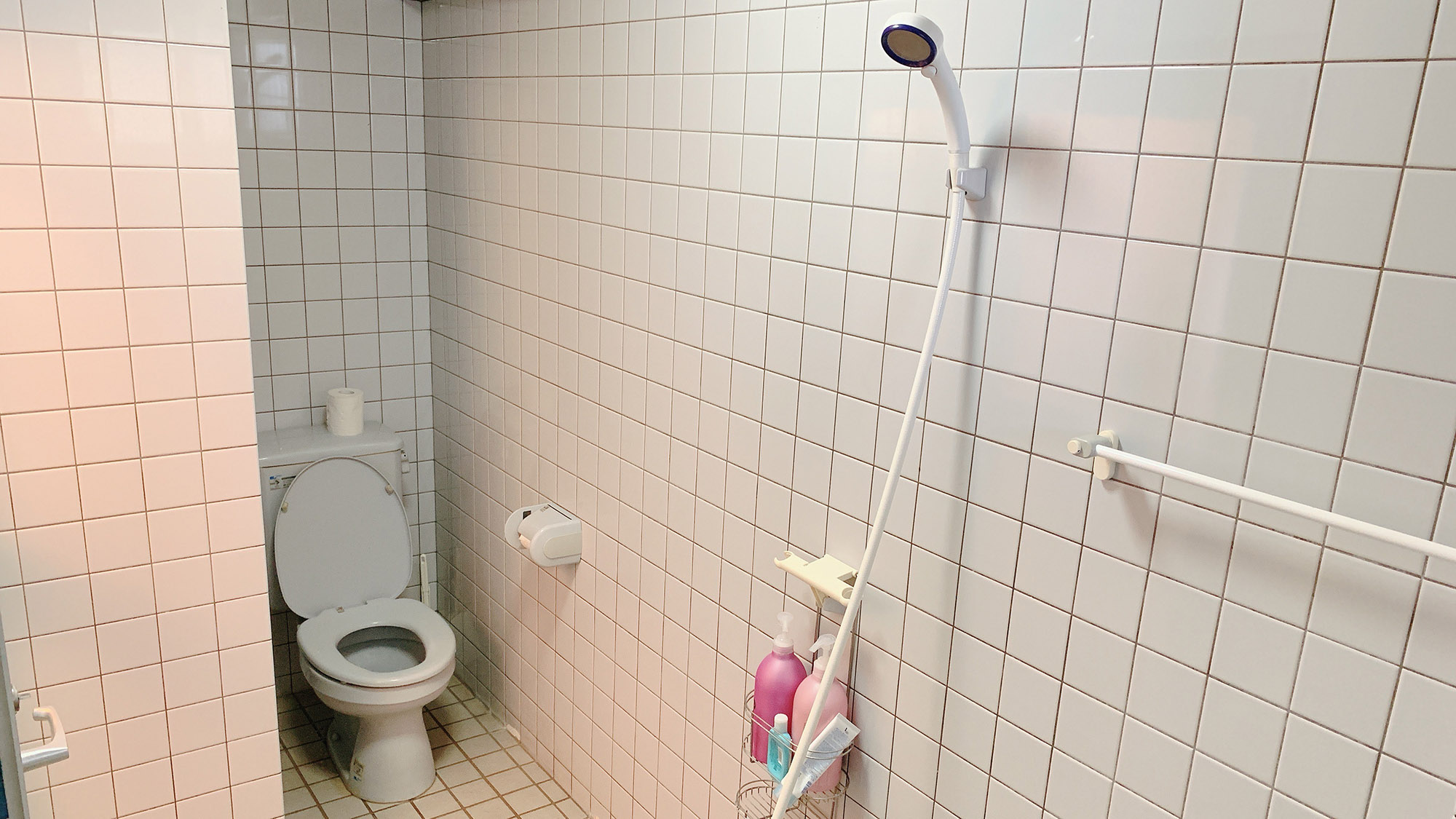 ・【201／シャワー】トイレとシャワーが一体になった便利なバスルーム