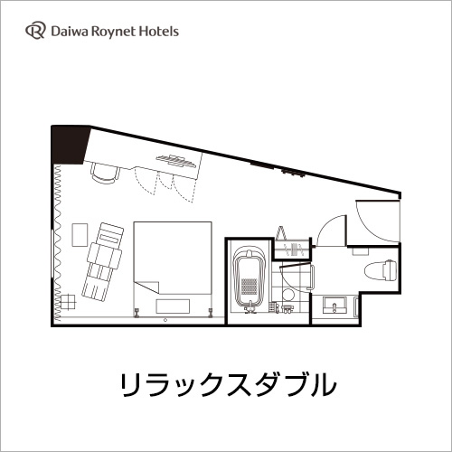 間取り図：リラックスダブル