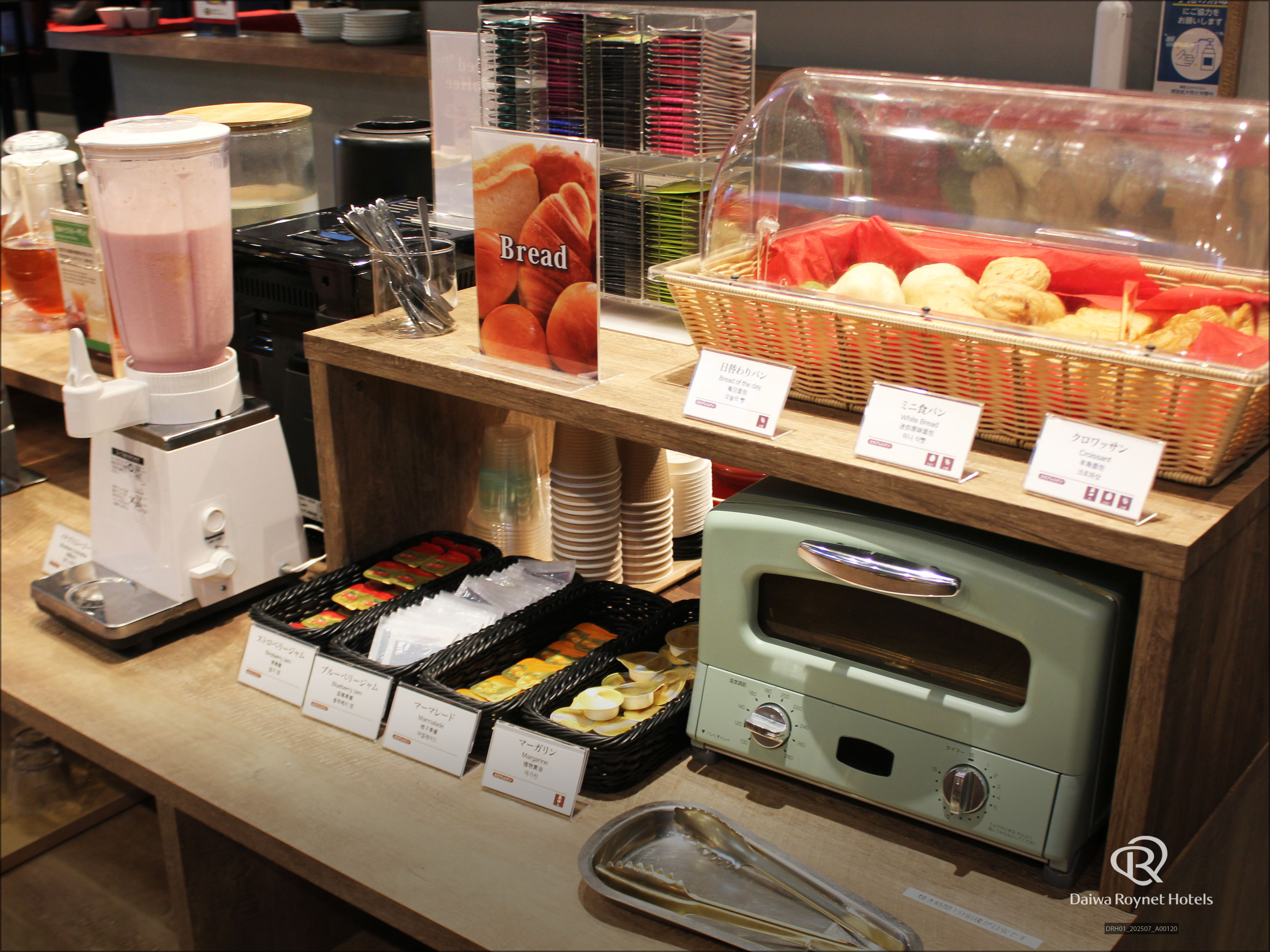 朝食ビュッフェ