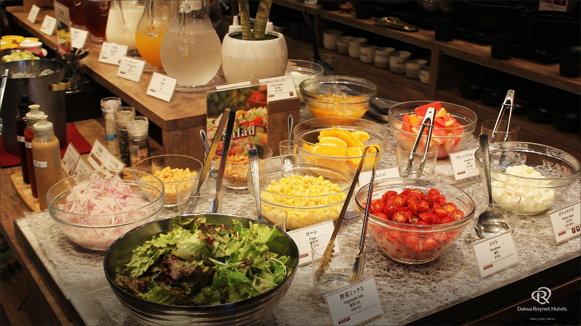 朝食ビュッフェ