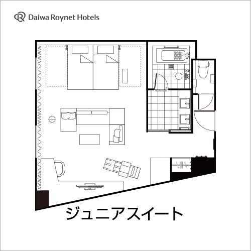 間取り図：ジュニアスイート