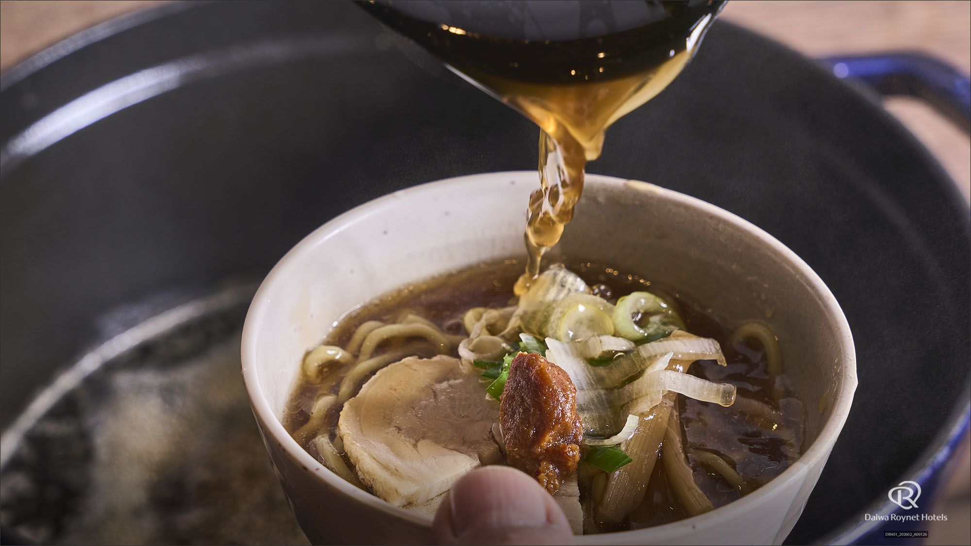 朝食メニュー「ラーメン」