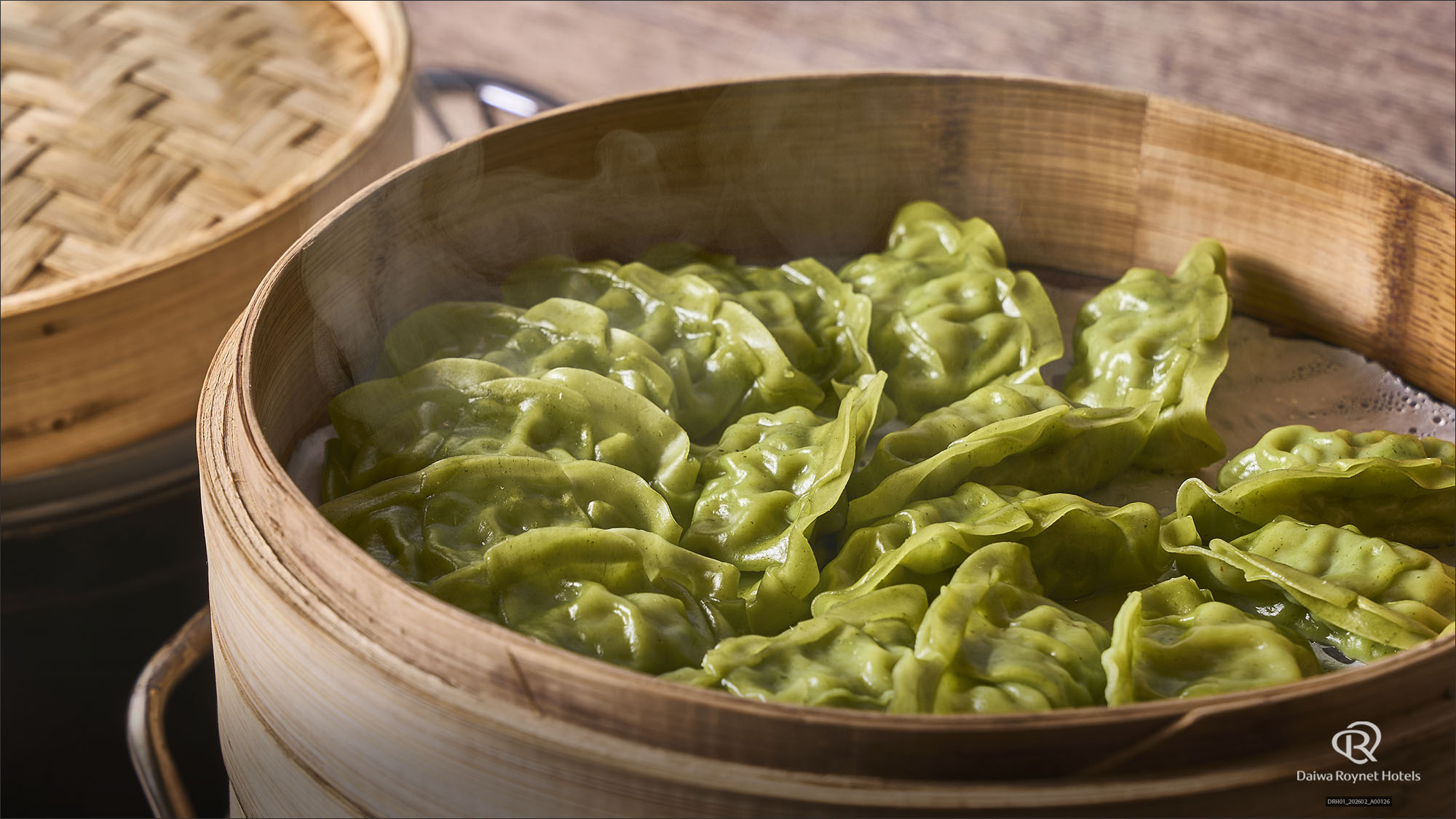 朝食メニュー「青葉餃子」