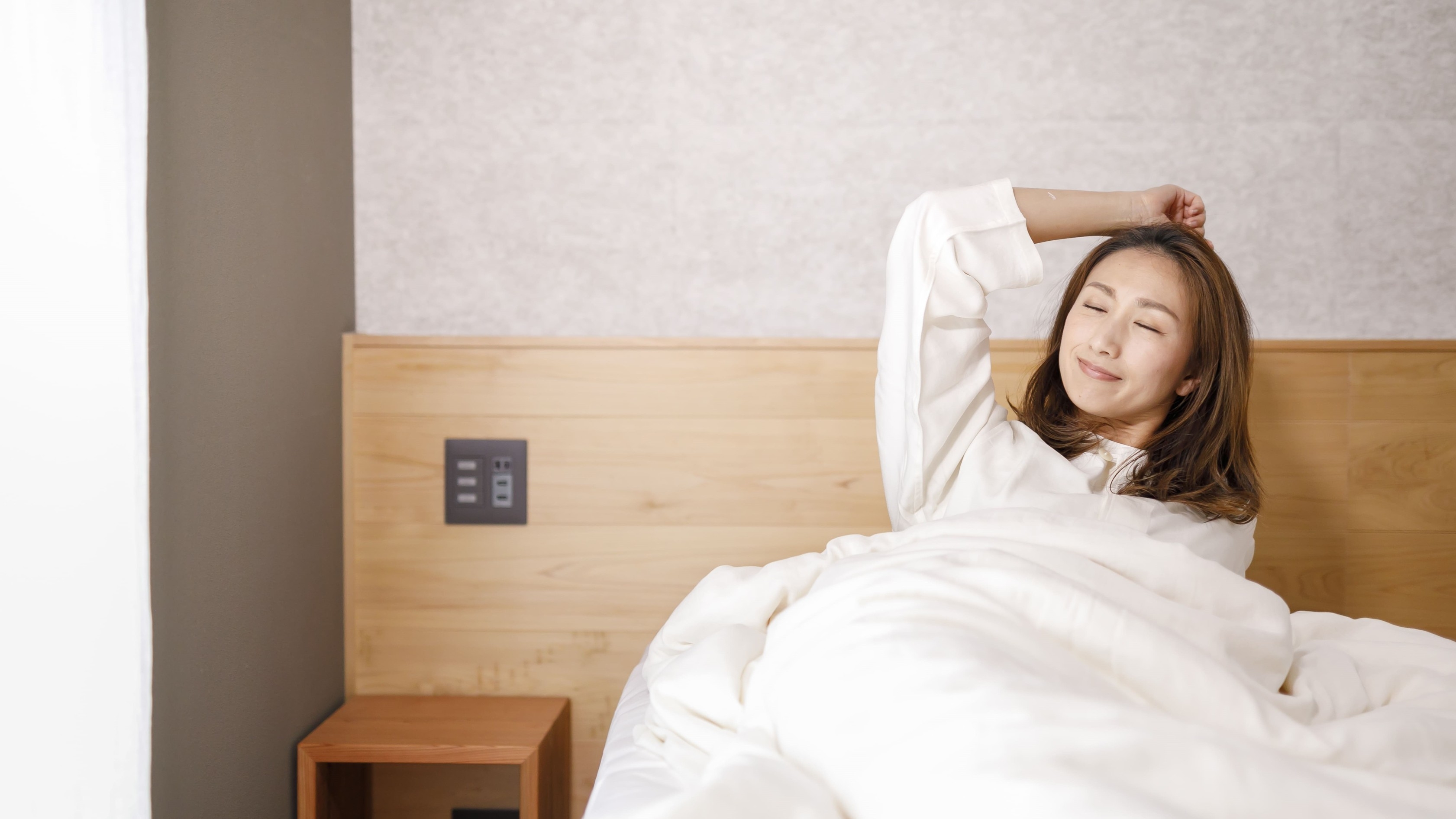 【ベーシック】全室45平米以上！天然素材の寝具で旅の疲れを癒す　〜素泊まり〜