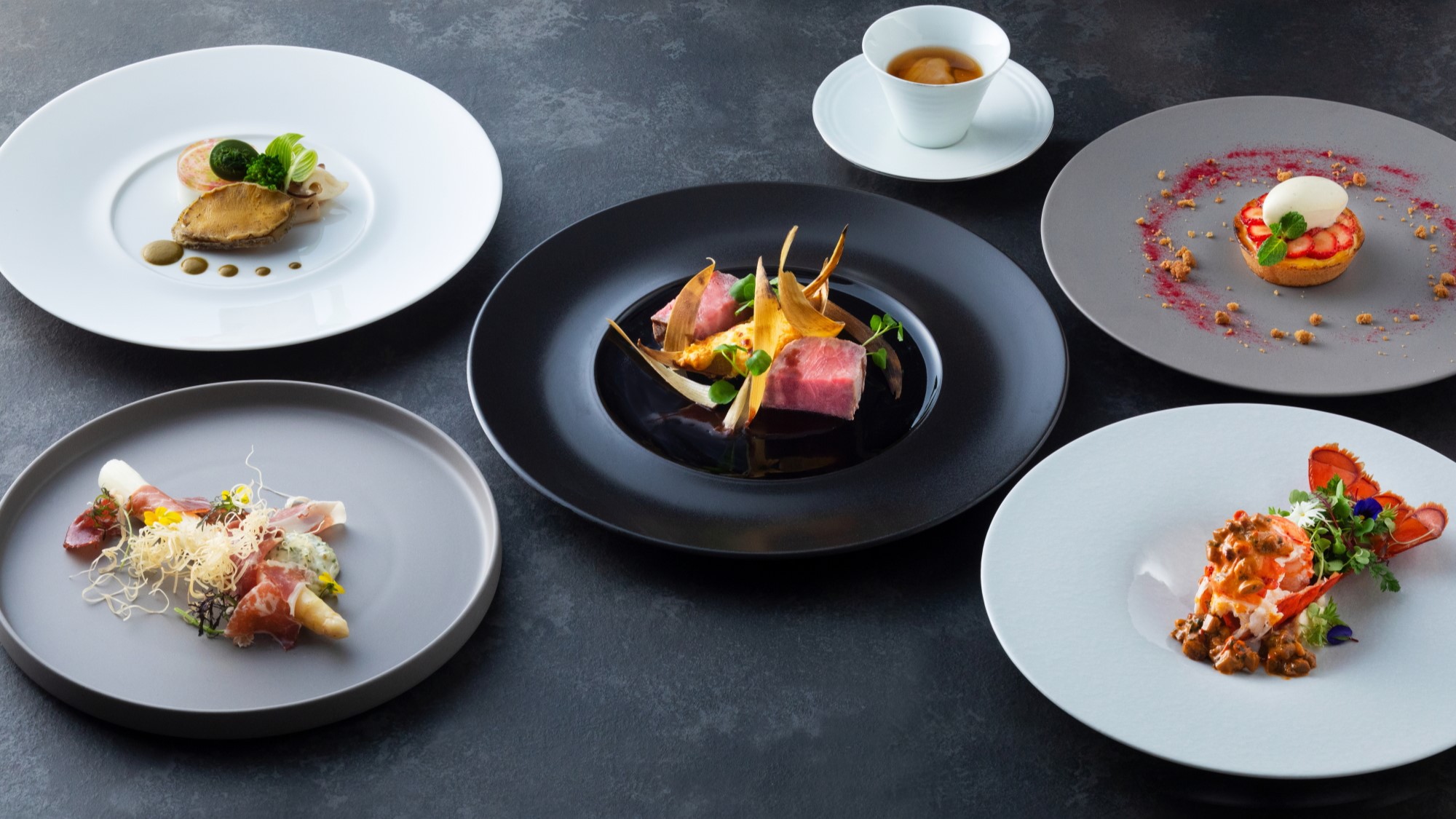【MILANO GRILL ディナー】「スカラ」佐賀牛サーロイン 6品コース／夕朝食付