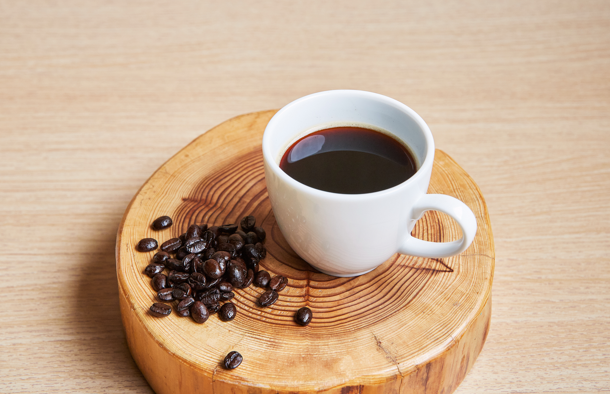 【朝食ビュッフェ】朝食後の一息に、コーヒーもいかがですか。