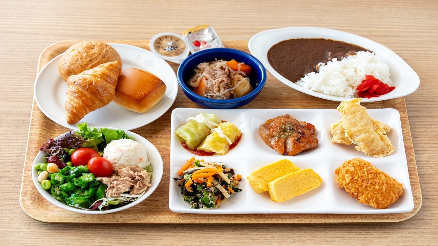 【朝食付き・連泊不可】室数限定モニタ−プラン【アパ社長カレ−プレゼント】