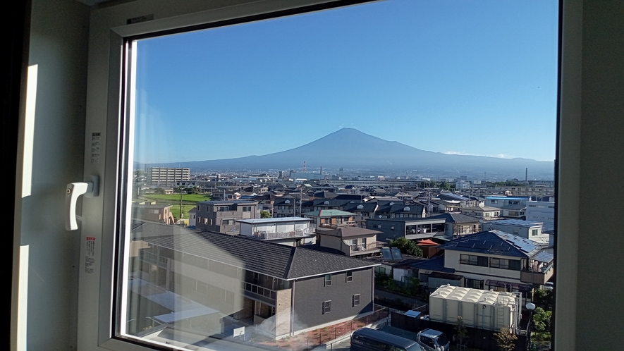 客室からの富士山です♪