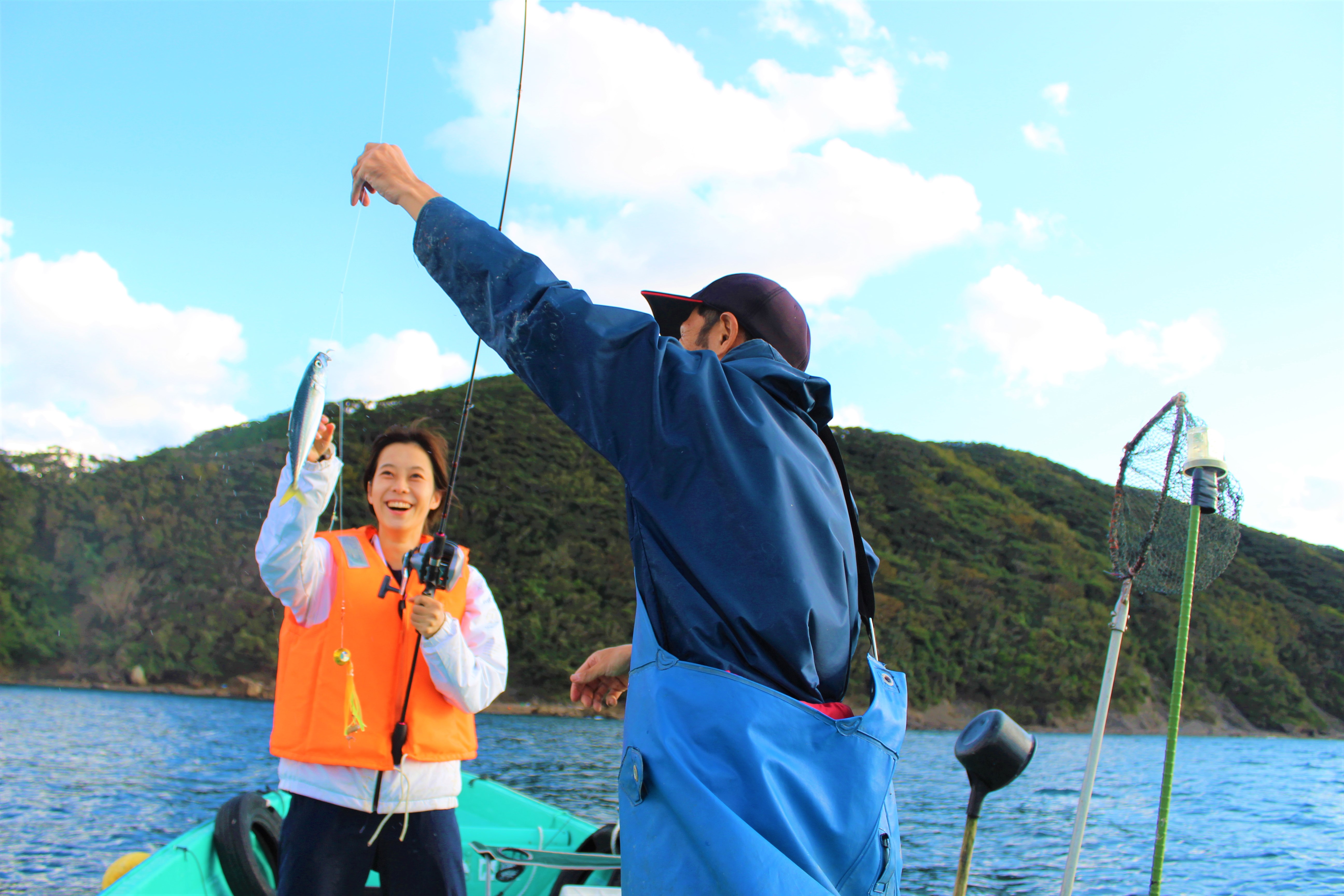 船釣り体験　初めて釣りをする方でも安心！