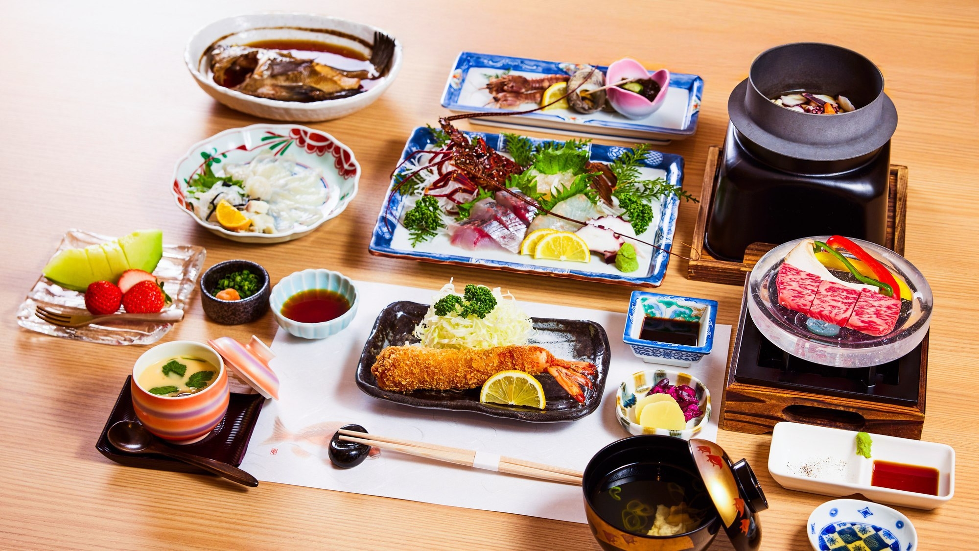 「2食付き：岬のめぐみプラン」■全室オーシャンビュー■知多の幸を満喫していただけるスタンダードプラン