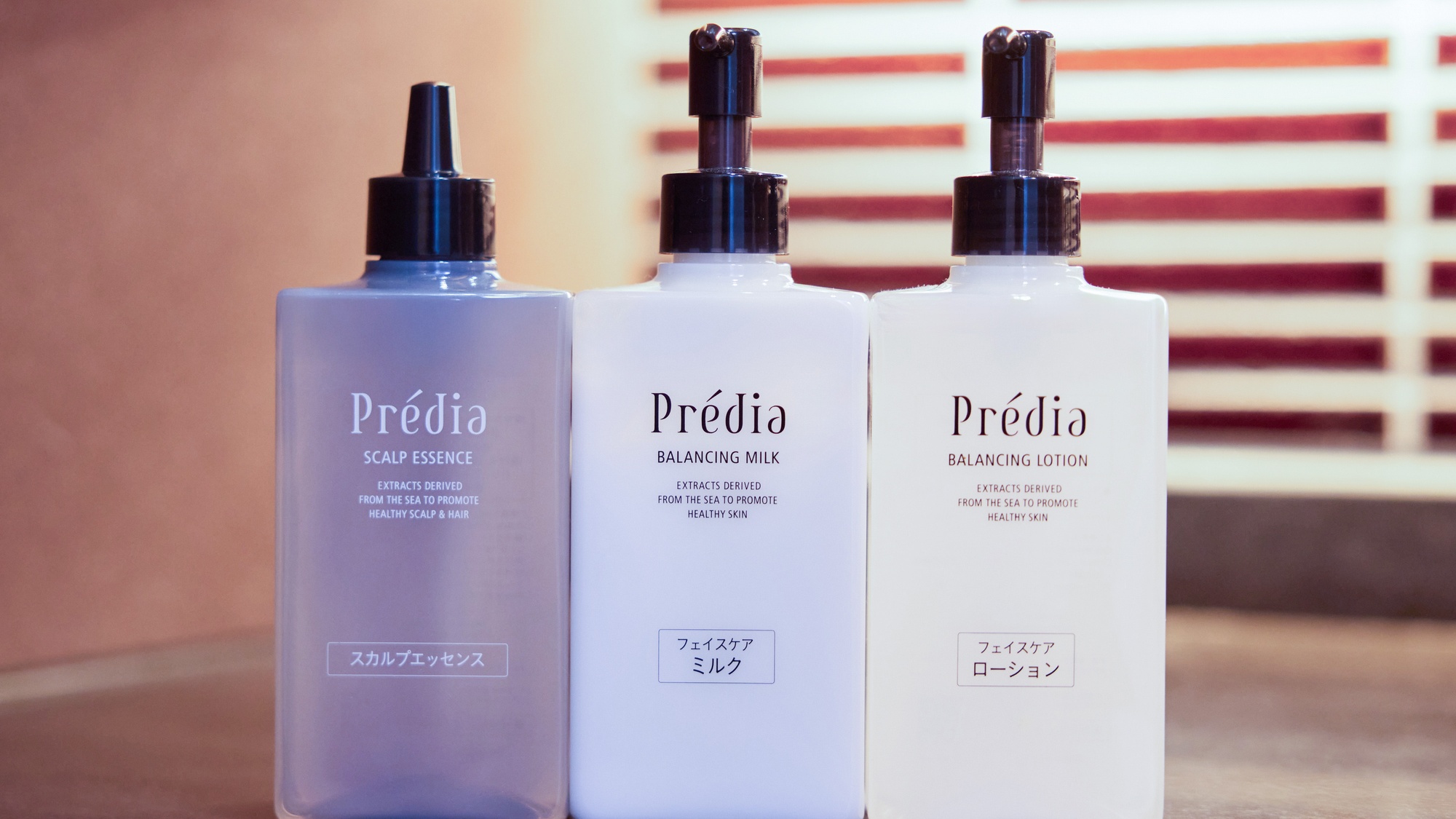・【アメニティ】スカルプエッセンス、フェイスケア/ミルク、ローション