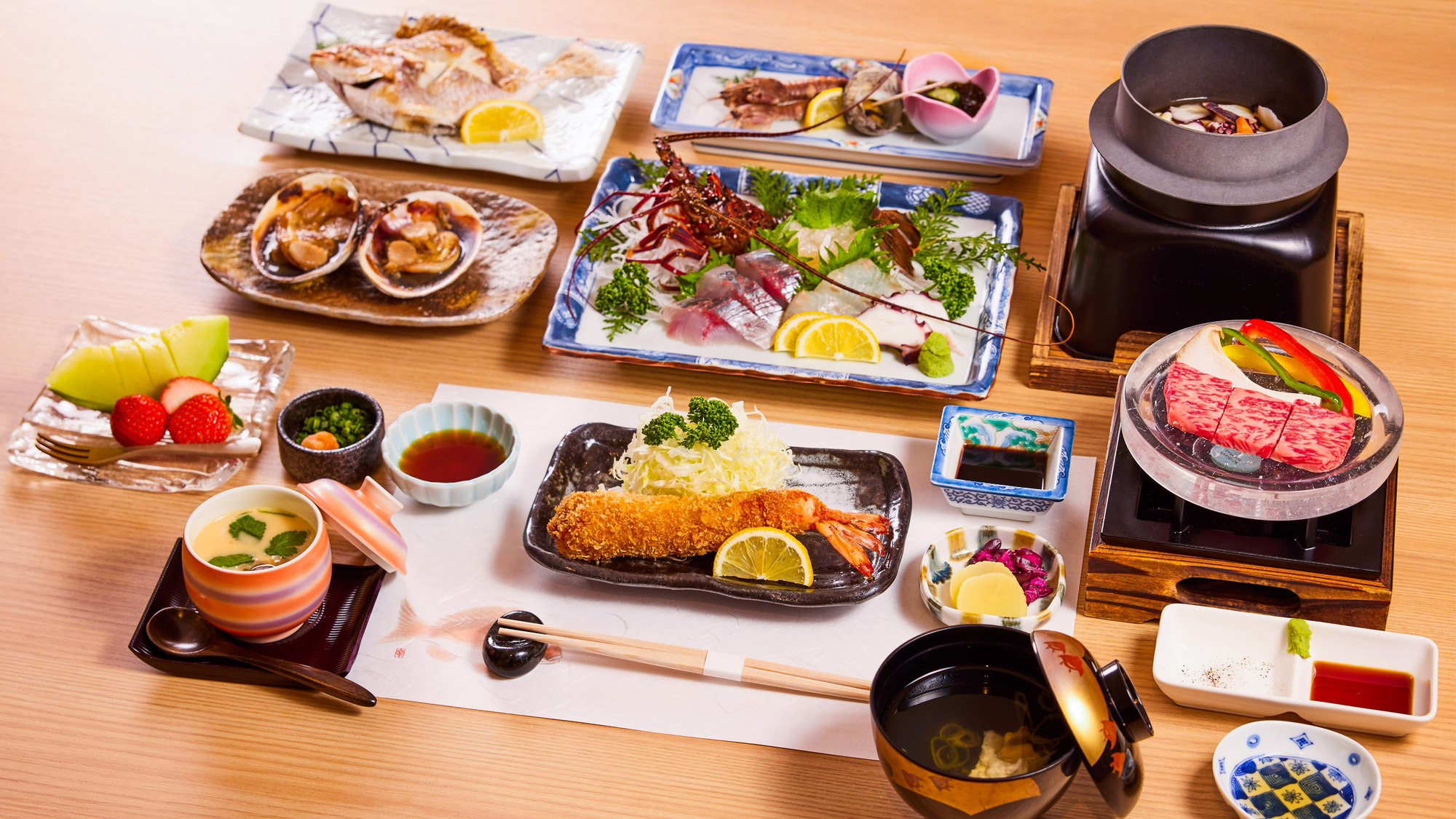 ・【夕食】スタンダートプラン お料理の一例