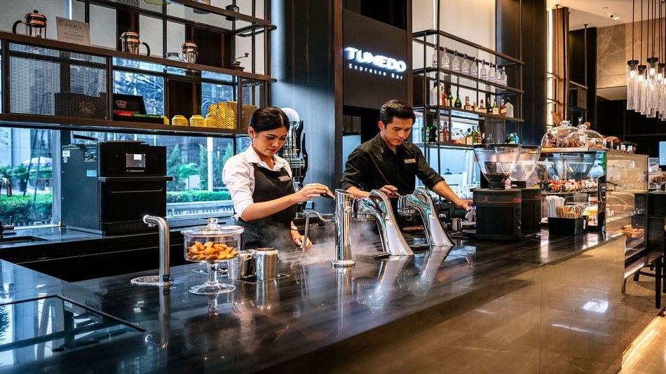 「Tuxedo Espresso」バー