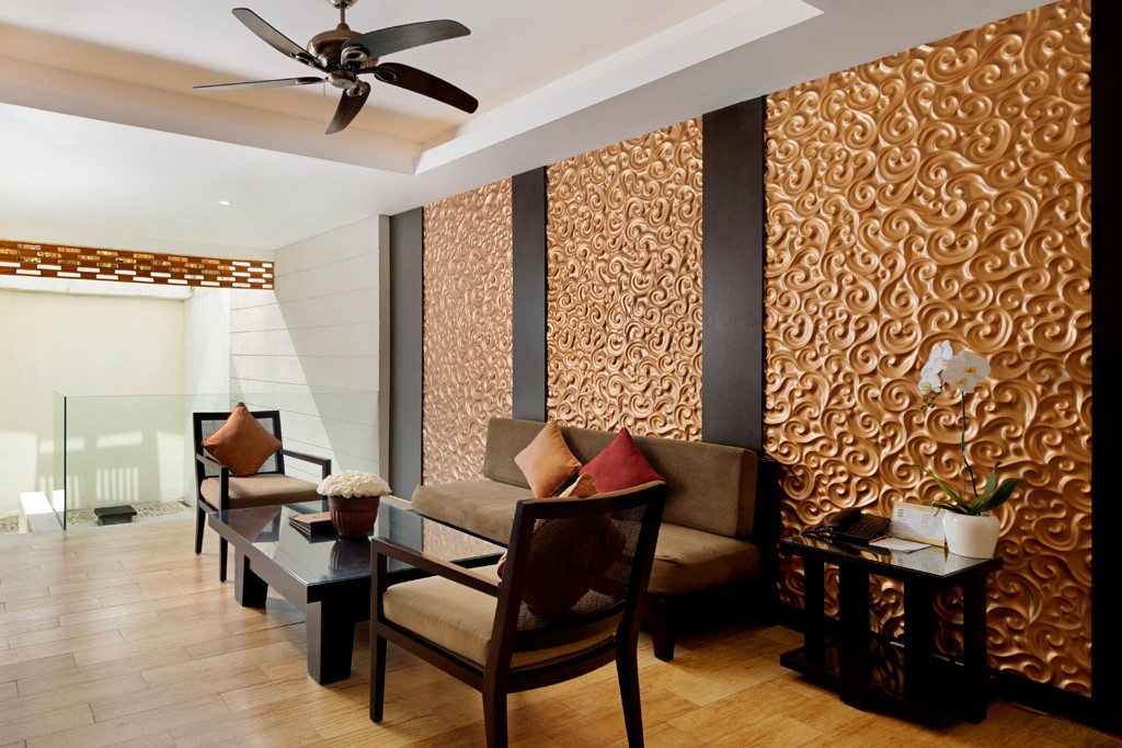 １ベッドルーム・プールヴィラ／リビング　一例