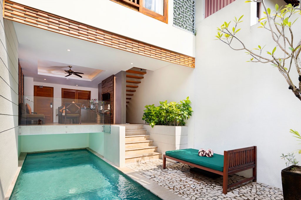 １ベッドルーム・プールヴィラ／プール　一例