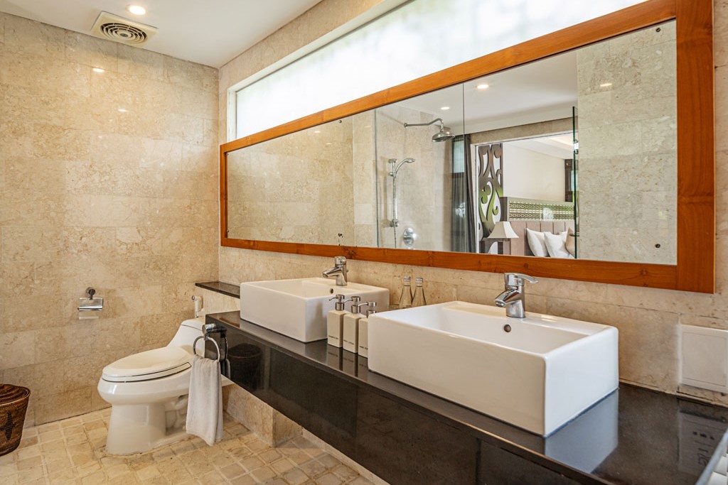 １ベッドルーム・プールヴィラ／バスルーム　一例