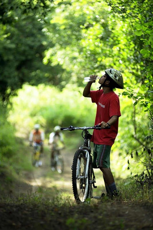 アクティビティ：自転車、マウンテンバイク