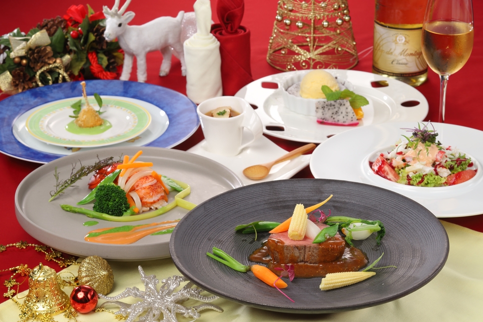 【Noel  a la montagne　~山のクリスマス~】☆比叡山で夜景とフレンチディナーを☆