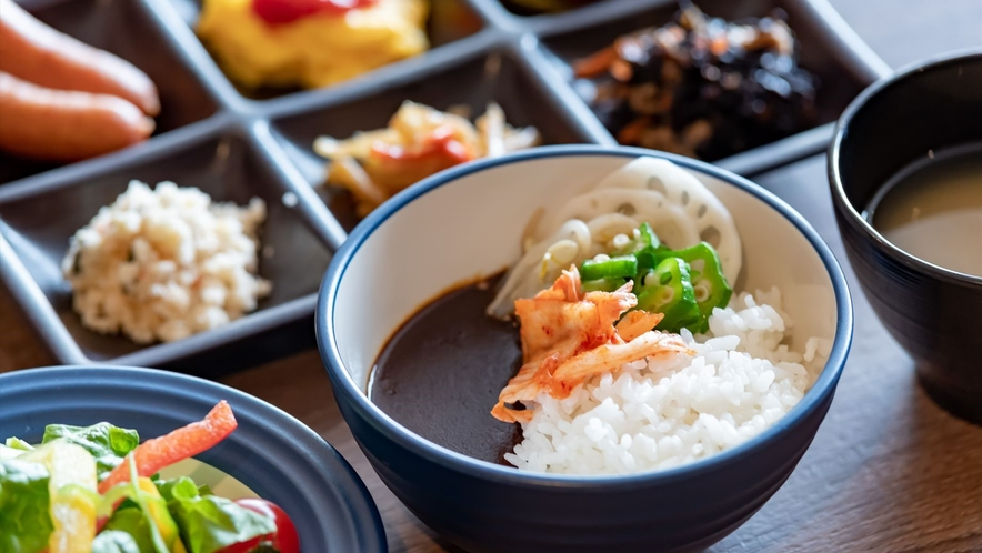 朝食メニュー一例